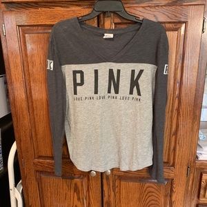 PINK long sleeve shirt